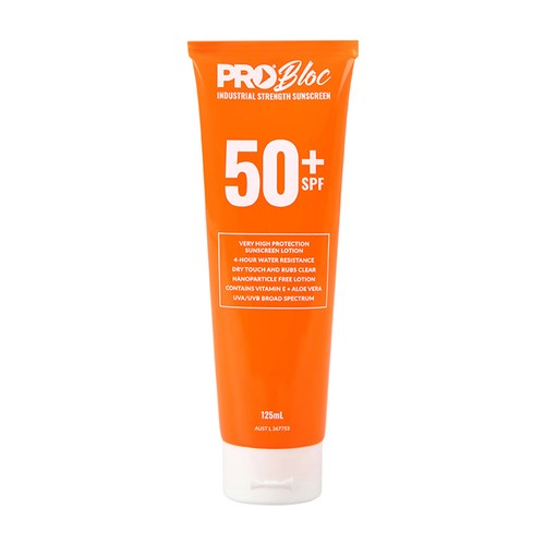 Probloc 50With Sunscreen 125ml Squeeze Tube - made by PRO Choice