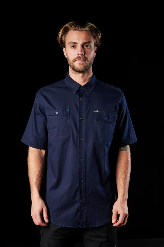 Short Sleeve 360 Degrees Stretch Work Shirt - made by FXD Workwear