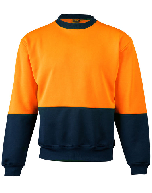 This product is made by AIW and distributed by B-Protected. The Hi Vis Crew Neck Windcheater has the part number of AIWSW09