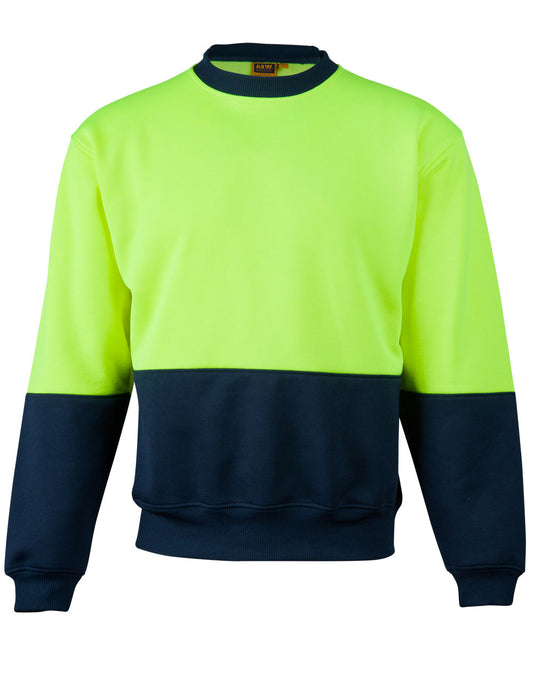 Hi Vis Crew Neck Windcheater - made by AIW