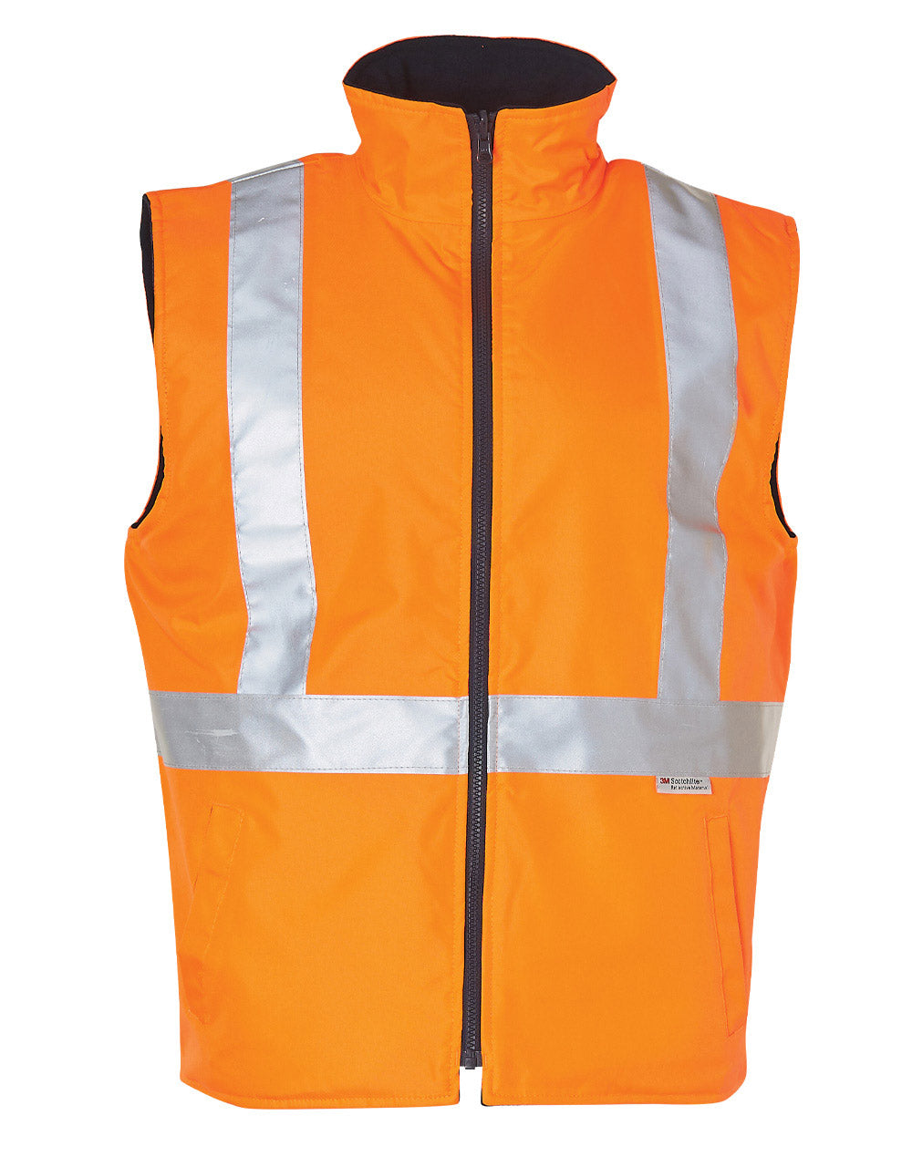 Hi Vis Day Night Reversible Vest - made by AIW