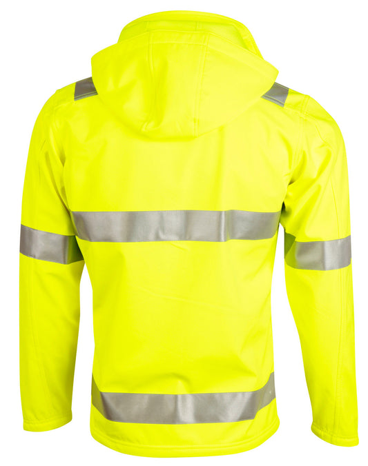 This product is made by AIW and distributed by B-Protected. The Hi Vis Soft Shell Jkt W/ Hood has the part number of AIWSW30