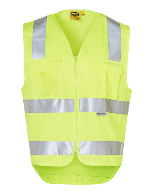 This product is made by AIW and distributed by B-Protected. The Hivis Day Night Safetyvest Id Pocket has the part number of AIWSW42