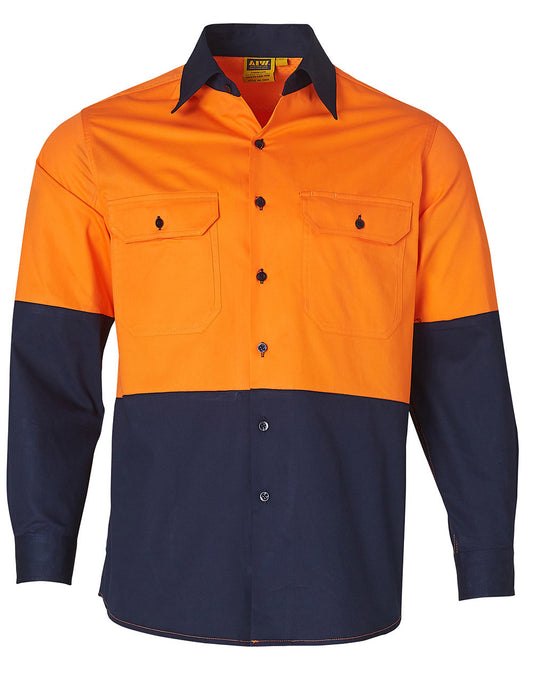 This product is made by AIW and distributed by B-Protected. The Hi Vis Long Sleeve Coolbreeze Shirt has the part number of AIWSW58