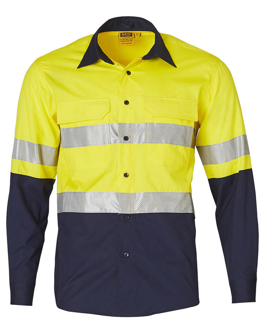 Hi Vis Ripstop Ls Shirt W Tape - made by AIW