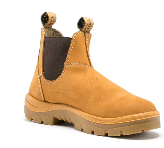 This product is made by Steel Blue and distributed by B-Protected. The Bump Cap Hobart Safety Boots has the part number of SB332101-WN-10