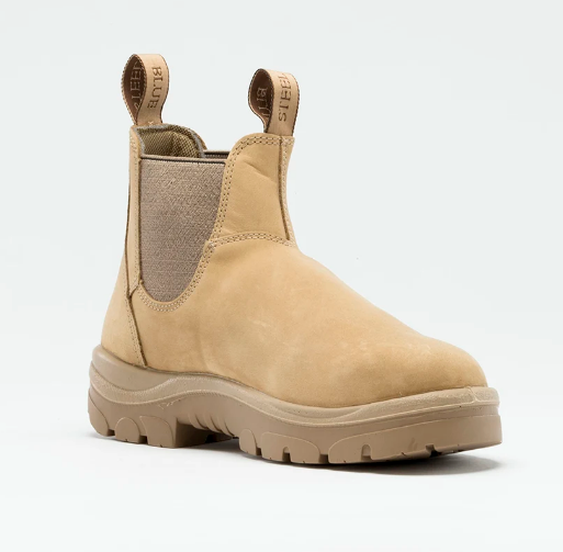 This product is made by Steel Blue and distributed by B-Protected. The Tpu Hobart Elastic Side Safety Boots has the part number of SB312101-WN-10