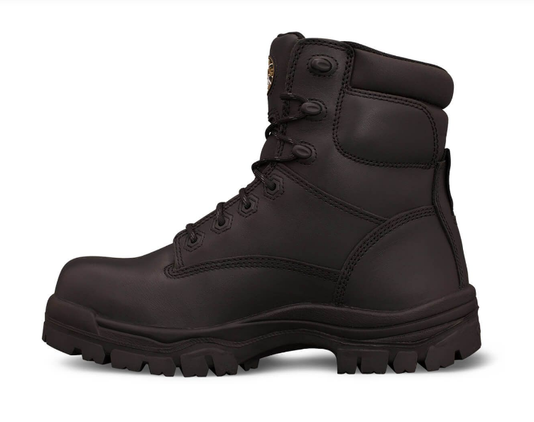 Black Lu Safety Boots - made by Oliver Footwear