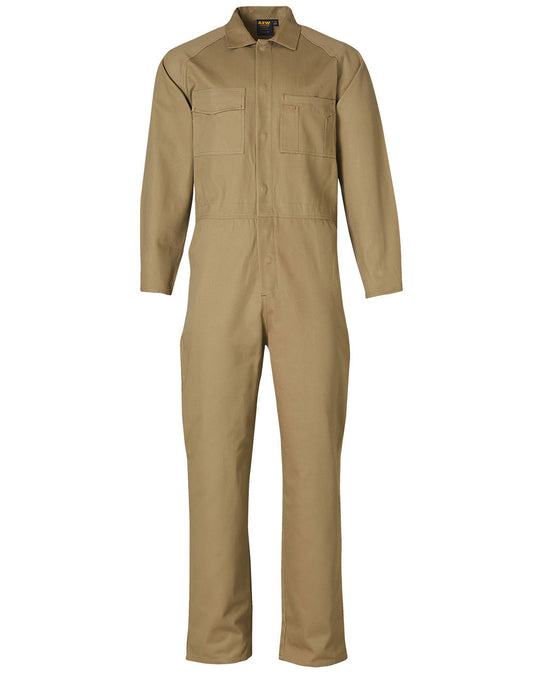 This product is made by AIW and distributed by B-Protected. The Cotton Drill Coveralls has the part number of AIWWA07