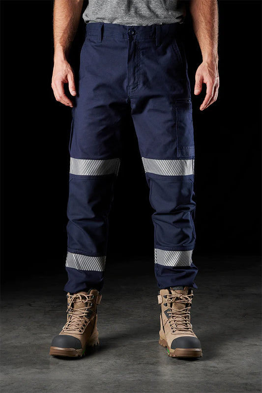 Stretch Work Pants With Tape - made by FXD Workwear