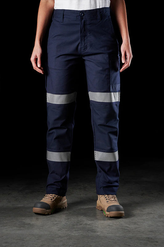 Ladies Work Pants With Tape - made by FXD Workwear