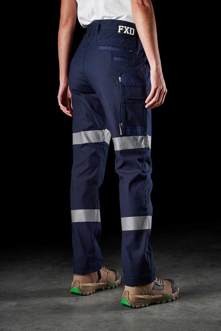 Ladies Work Pants With Tape - made by FXD Workwear