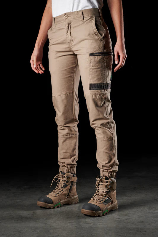 Ladies Cuffed Stretch Work Pants - made by FXD Workwear