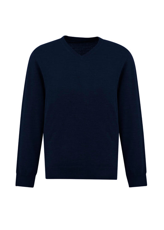 This product is made by Fashion Biz and distributed by B-Protected. The Mens Roma Woolmix Pullover has the part number of BIZWP916M