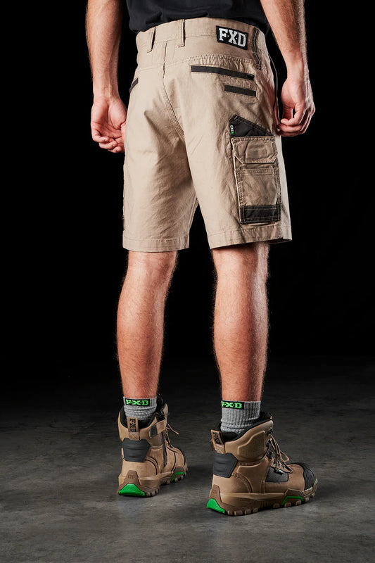 This product is made by FXD Workwear and distributed by B-Protected. The Stretch Work Cargo Short has the part number of FXDWS3
