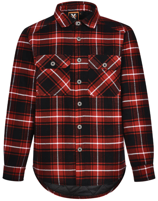 This product is made by AIW and distributed by B-Protected. The Quilted Flannel Style Jacket has the part number of AIWWT07