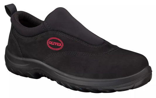 Slip On Sports Safety Shoe - made by Oliver Footwear