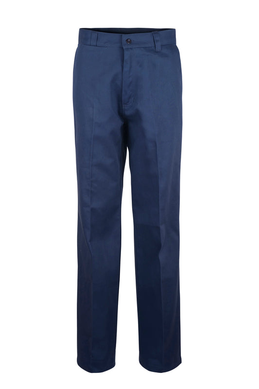 This product is made by Workcraft and distributed by B-Protected. The Classic Flat Front Cotton Drill Trouser has the part number of NCC-WP3038