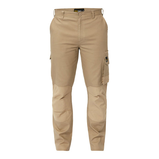 Cargo Pants With Cordura Knee - made by Workcraft