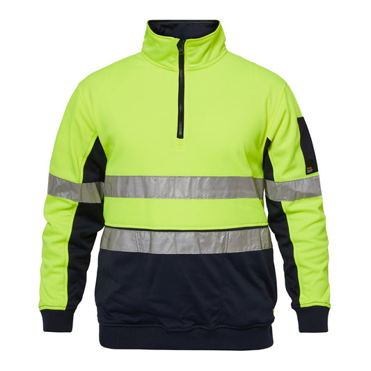 This product is made by Workcraft and distributed by B-Protected. The Hi Vis 1/2 Zip Pullover Tape has the part number of NCC-WT8013