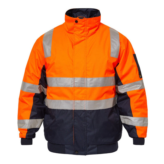 This product is made by Workcraft and distributed by B-Protected. The Two Tone Bomber Jacket With Tape has the part number of NCC-WW9011