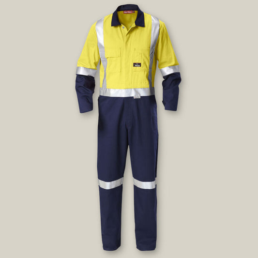 Hi Vis Coveralls And Tape - made by Hard Yakka