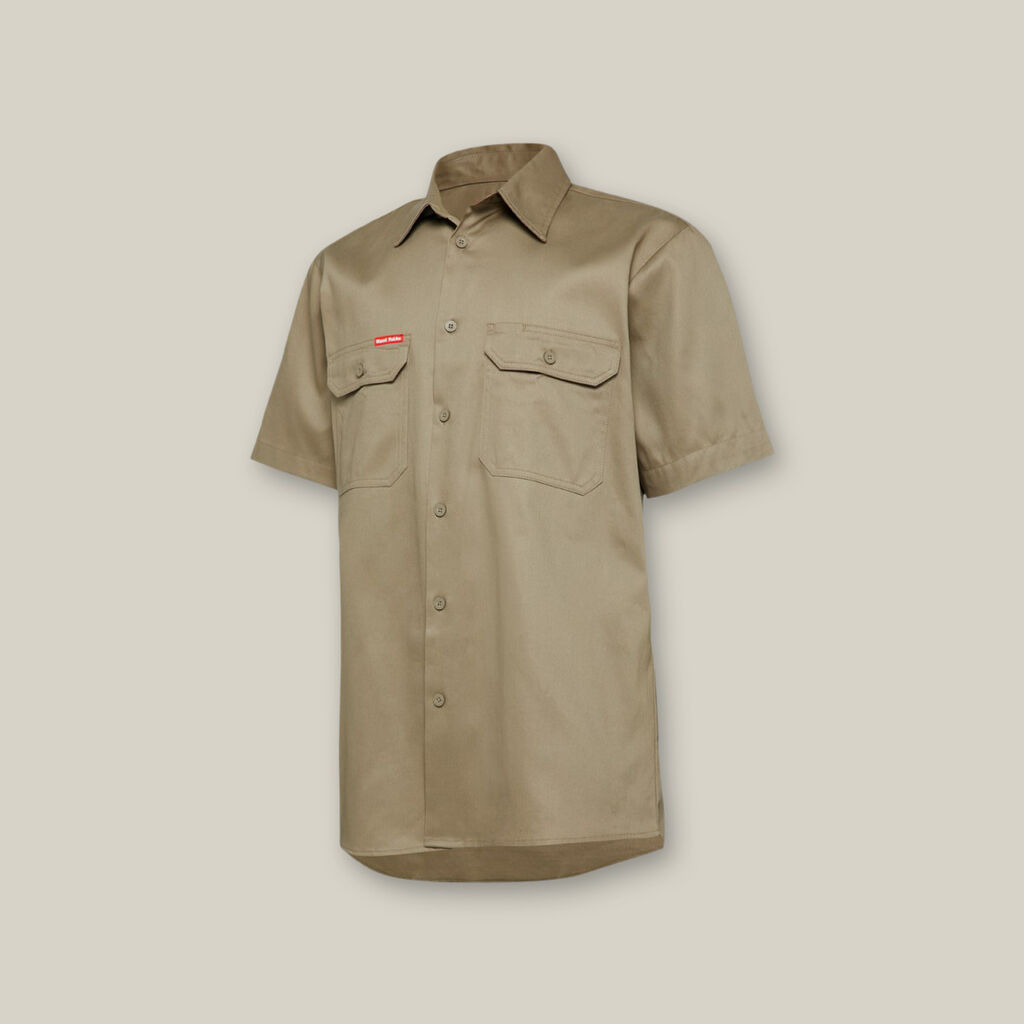 Light Weighteight Short Sleeve Drill Vent Shirt - made by Hard Yakka