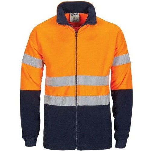 Hi Vis Fleece Jacket With Tape - made by DNC