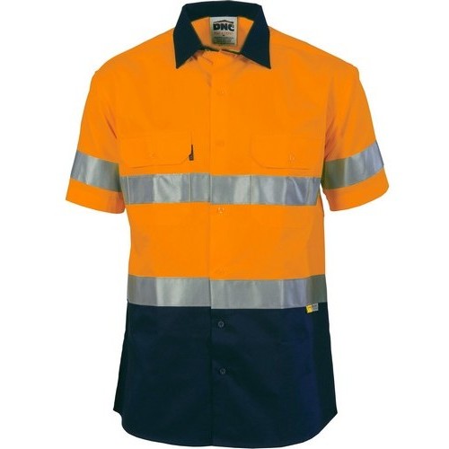 Hi Vis Day Night Short Sleeve Shirt - made by DNC
