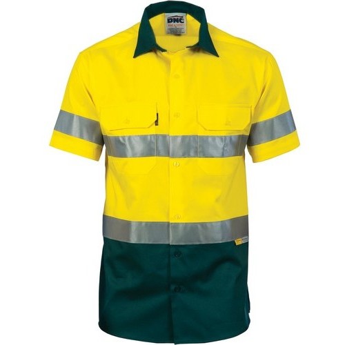 Hivis Short Sleeve Cool Breeze Dn Shirt - made by DNC