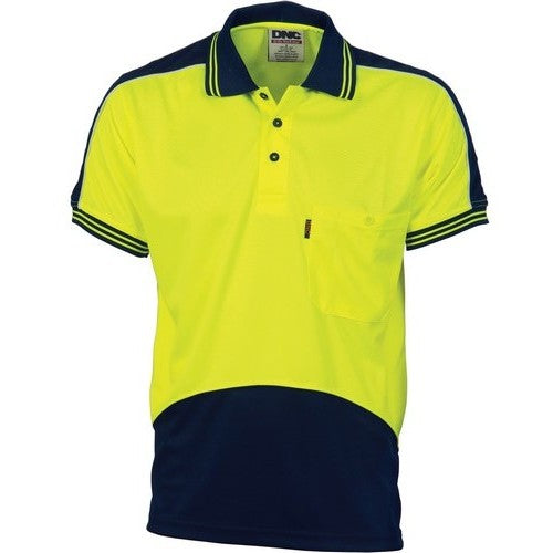 Dnc Hi Vis Polo Shirt - made by DNC