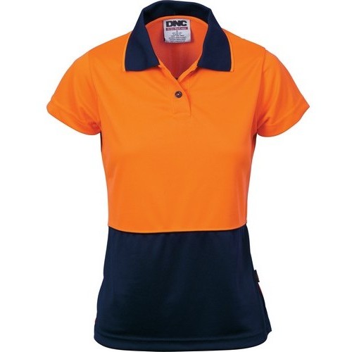 Hi Vis Ladies Short Sleeve Polo - made by DNC
