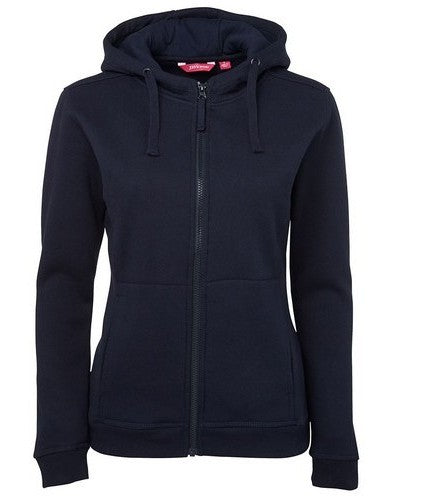 Ladies Full Zip Hoodie - made by JBs Wear