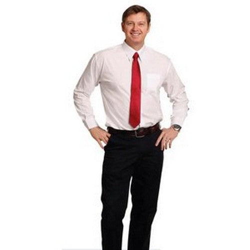 Long Sleeve Poplin Business Shirt - made by AIW