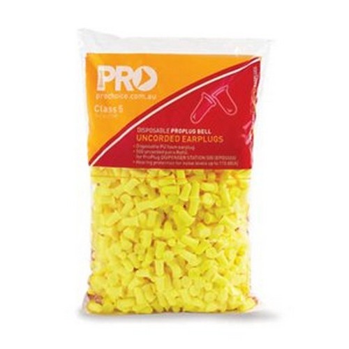 ProBell Ear Plugs Dispenser Refill Bag - 500 Prs - made by PRO Choice