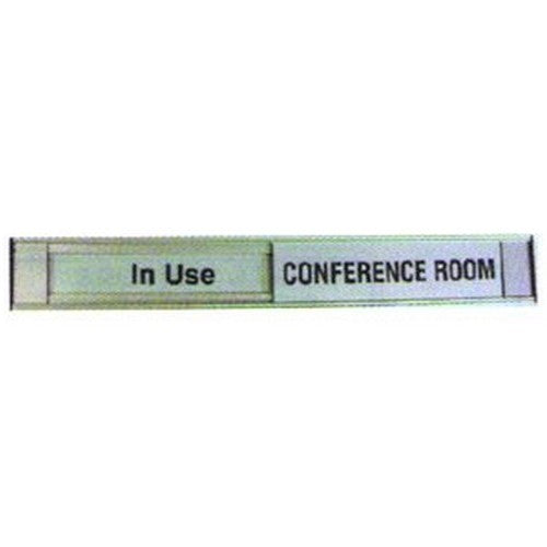 40x300mm Aluminium Conference Room Door Sign - made by Signage