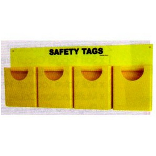 Heavy Duty Lockout Tag Holder For 4 Types Of Tags - made by Signage