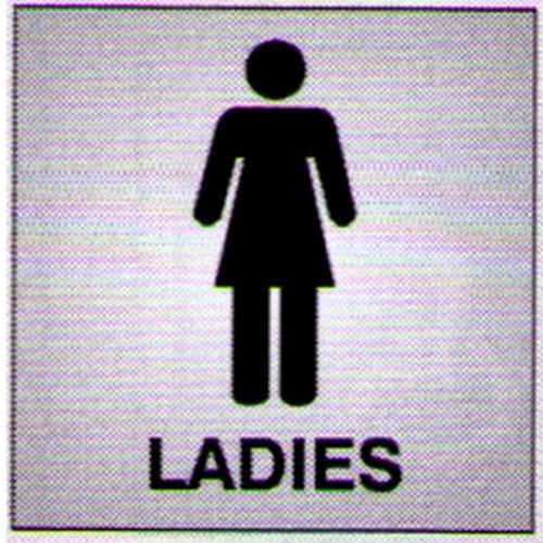 Symbol Female Ladies (150X150) - made by Signage