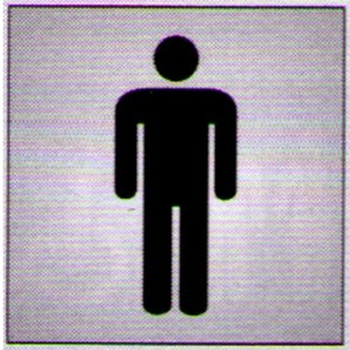 Symbol Male LamWithVinyl(150x150) - made by Signage