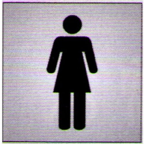 Symbol Female LamWith Vinyl(150x150) - made by Signage