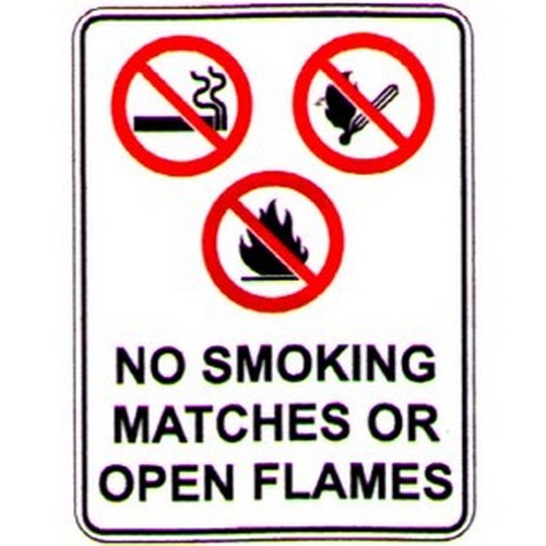 Metal 300x2No Smoke. Matches Or Sign - made by Signage