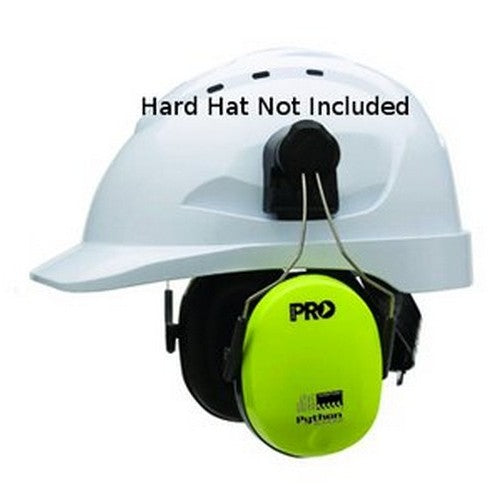 Class 5 Python Hard Hat Earmuffs - made by PRO Choice