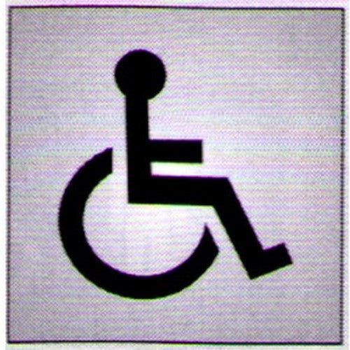 Symbol Handicapped (150X150) - made by Signage