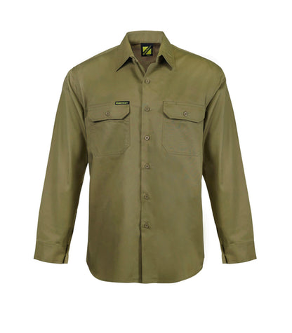 Full Colour Vented Long Sleeve Shirt - made by Workcraft