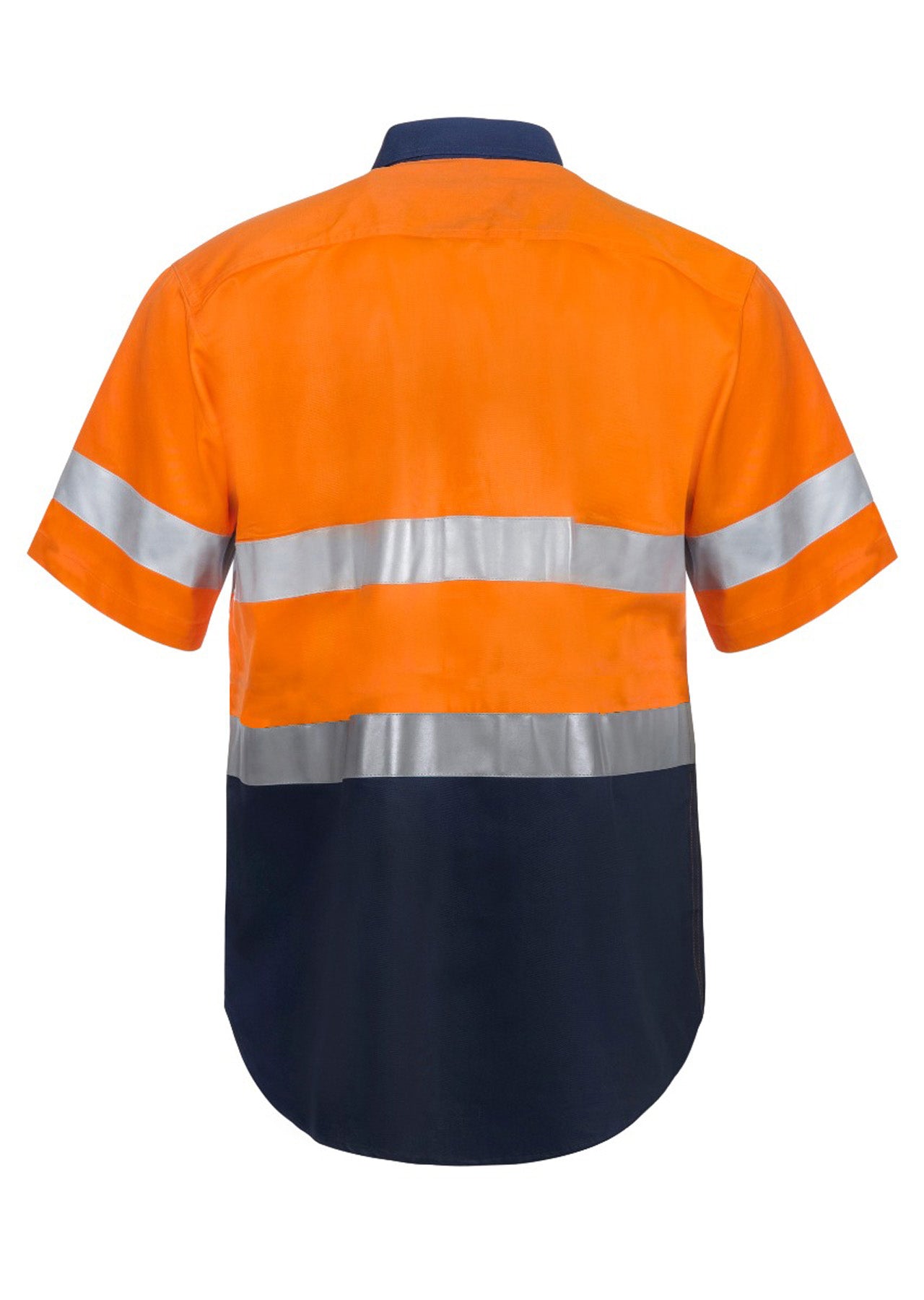 Hi Vis Short Sleeve Shirt With Tape - made by Workcraft