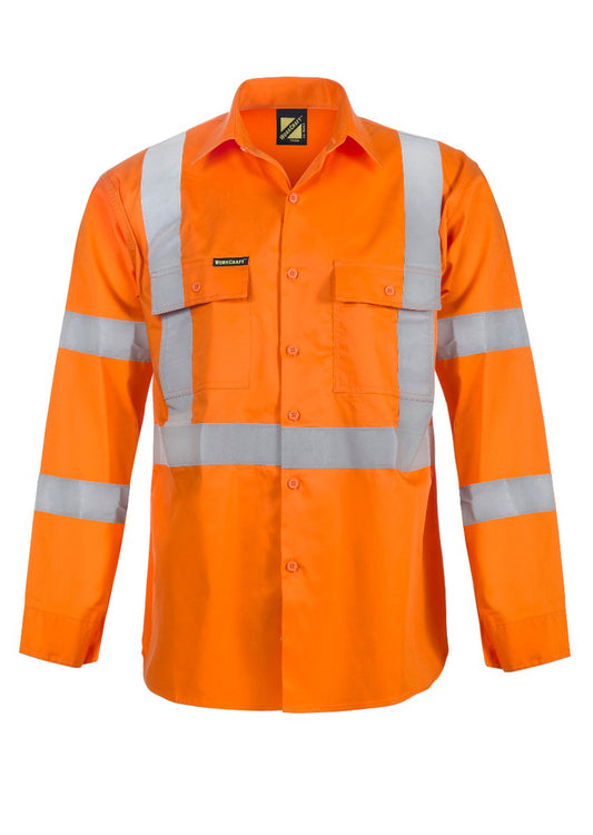 NSW Rail Long Sleeve Shirt - made by Workcraft