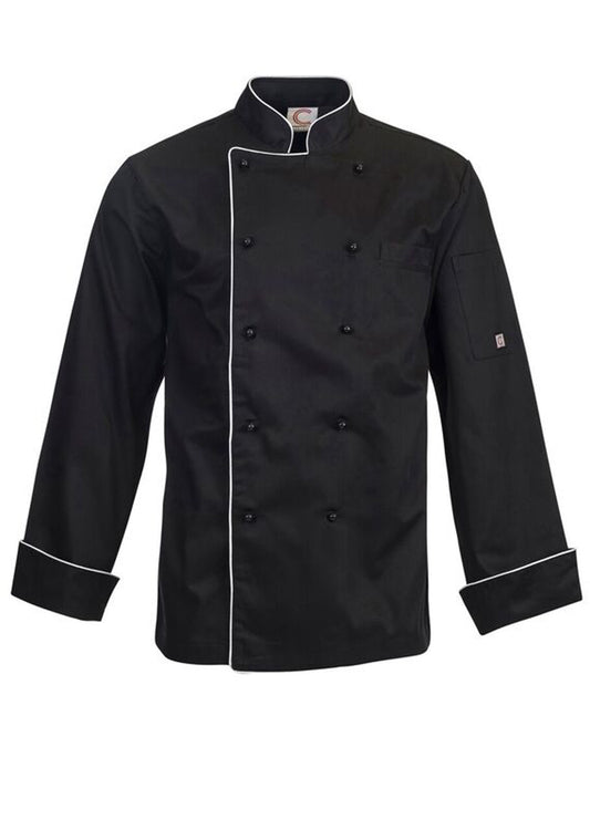 Exec Chef Jacket With Piping - made by ChefsCraft