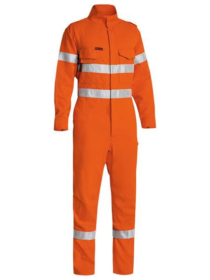 Tencate Tecasafe Plus 580 Taped Hi Vis Lightweight Fr Coverall - made by Bisley