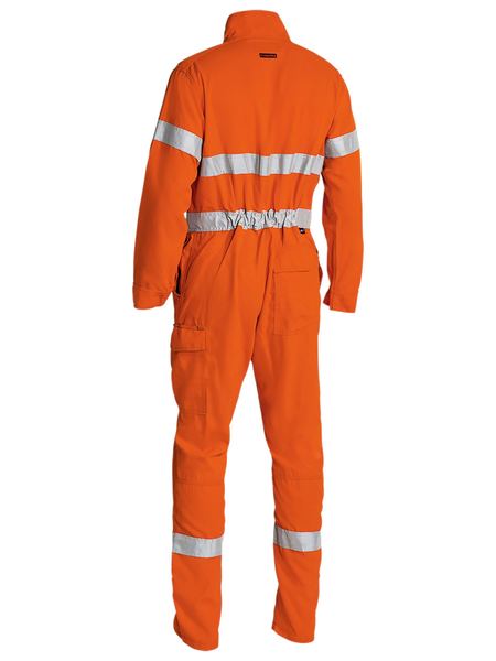 Tencate Tecasafe Plus 580 Taped Hi Vis Lightweight Fr Coverall - made by Bisley