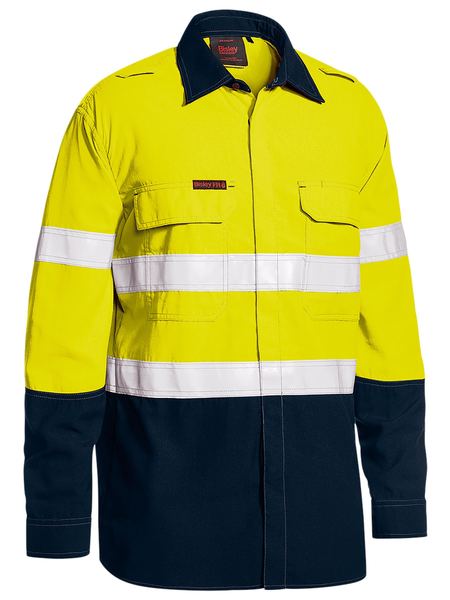 Tencate Tecasafe Plus 480 Taped Hi Vis Lightweight Fr - made by Bisley